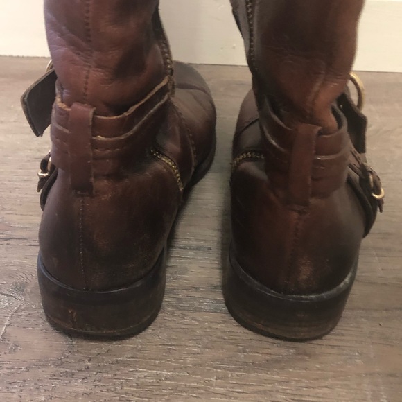 Vince Camuto Brown Riding Boots Size 8 - Picture 4 of 6